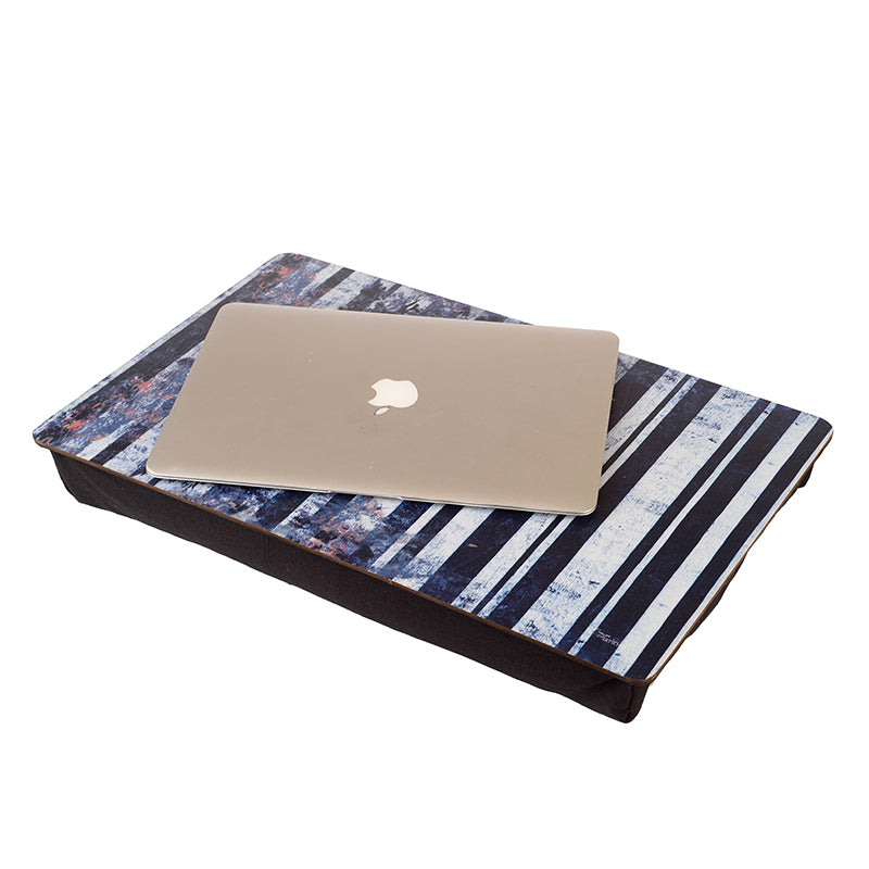 Monochrome Stripes Lap Table