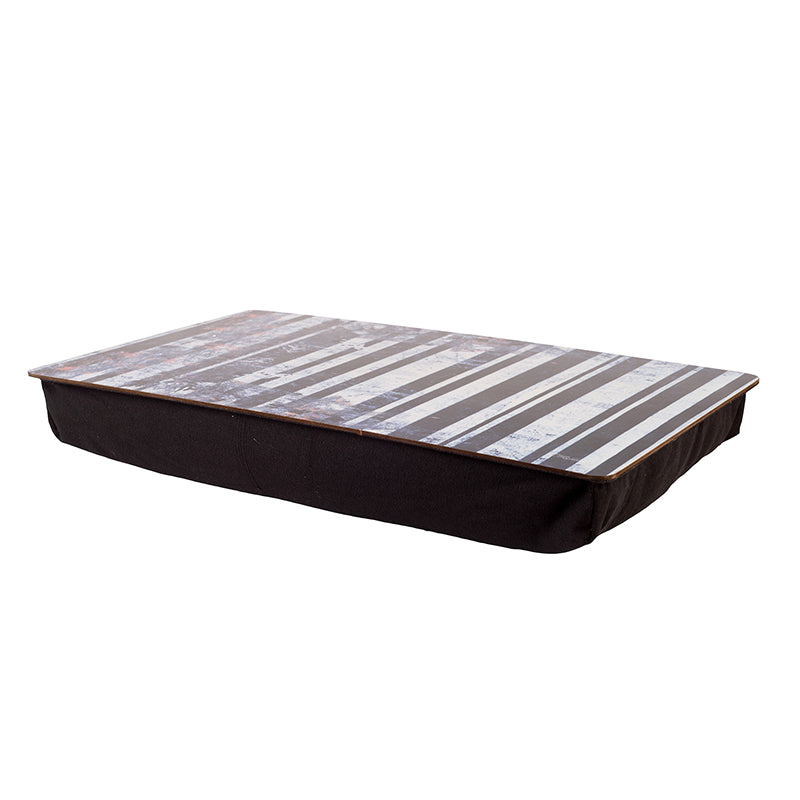 Monochrome Stripes Dust & water Resistant Strong frame Lap Table