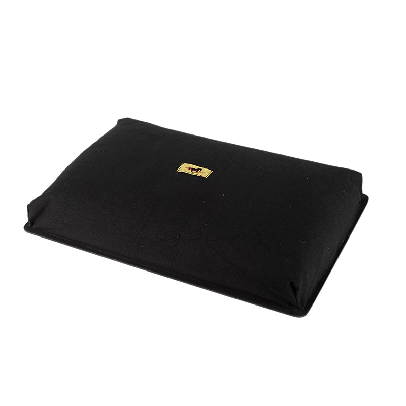 Back View Monochrome Stripes Lap Table