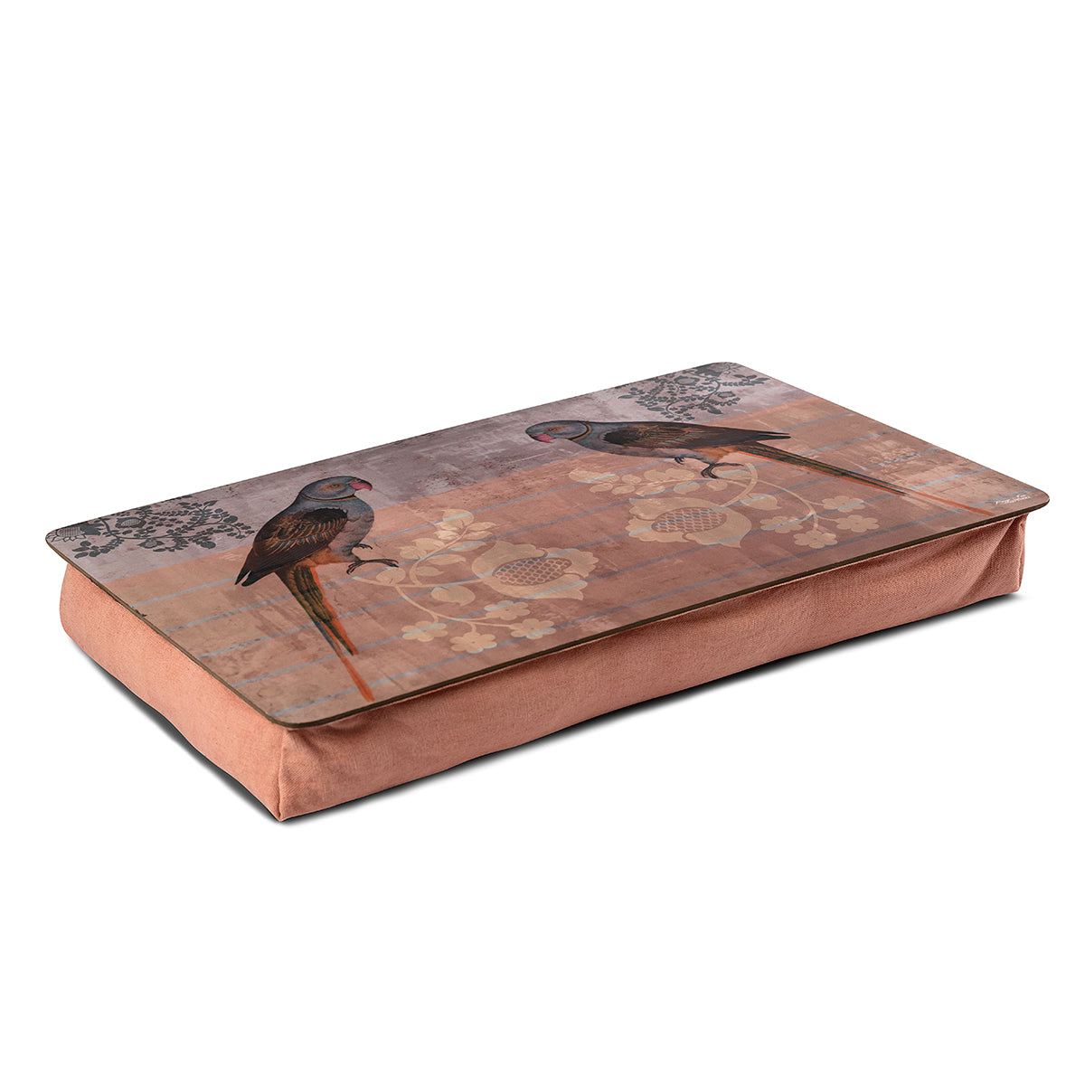 Parrot Peach Lap Table