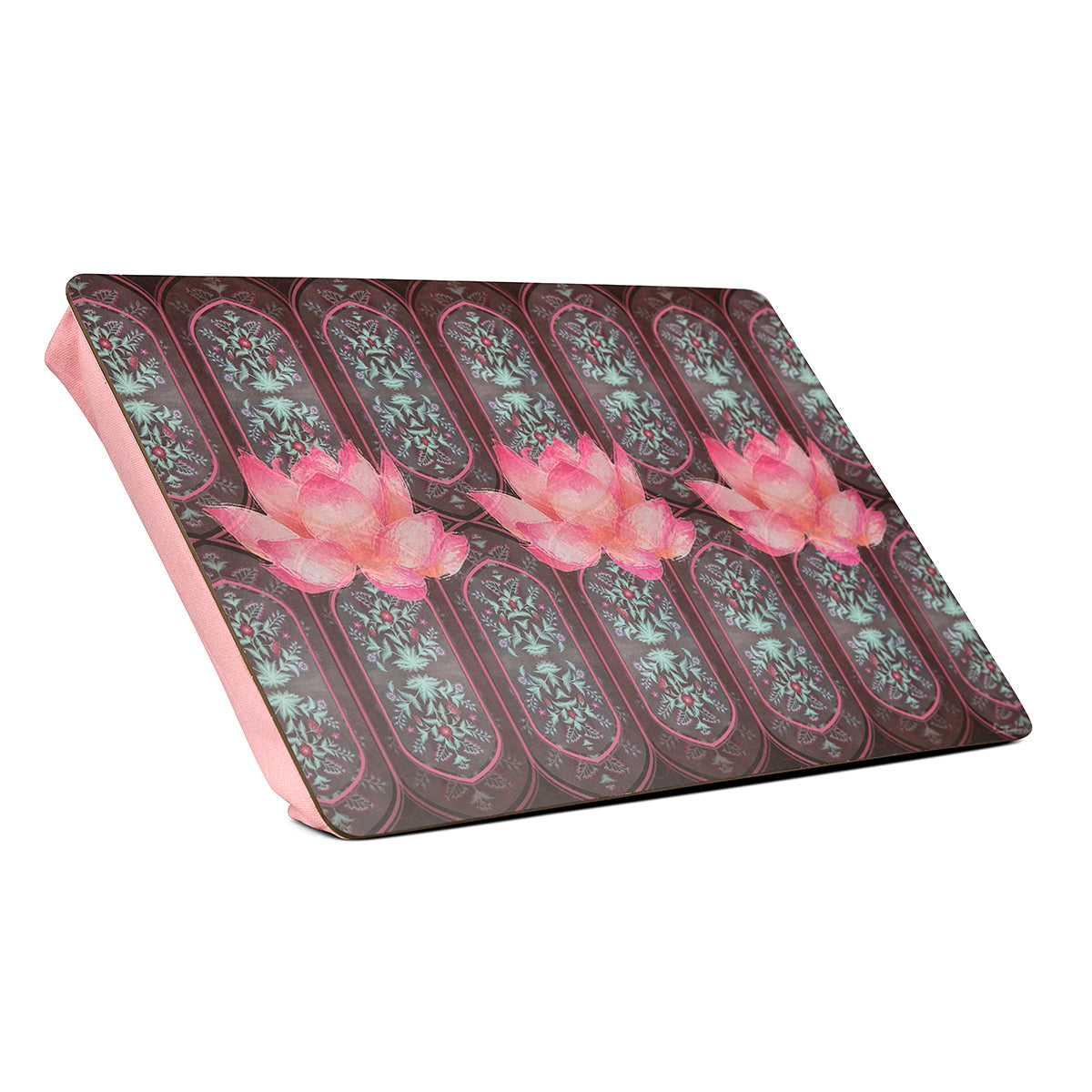 Wine Lotus Dust & Water Resistant Strong Frame Lap Table