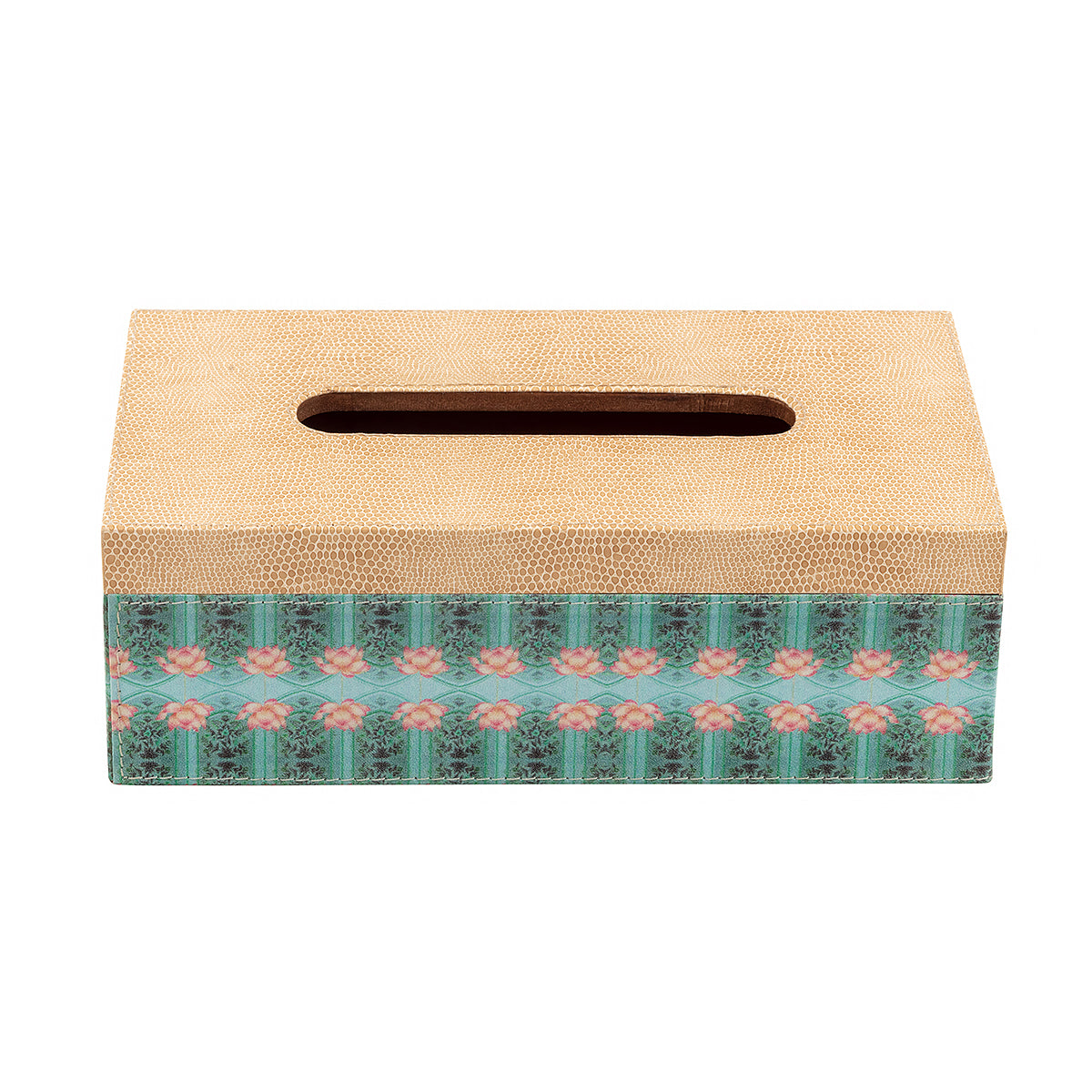 Buy Blue Lotus Tissue Vegan Leather Box