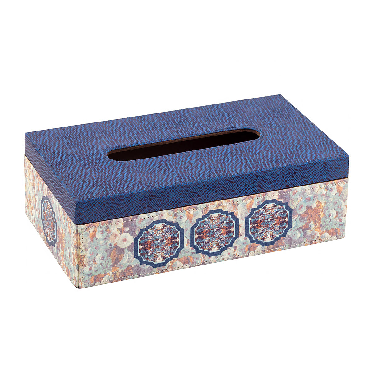 Gardenia Blue Tissue Box