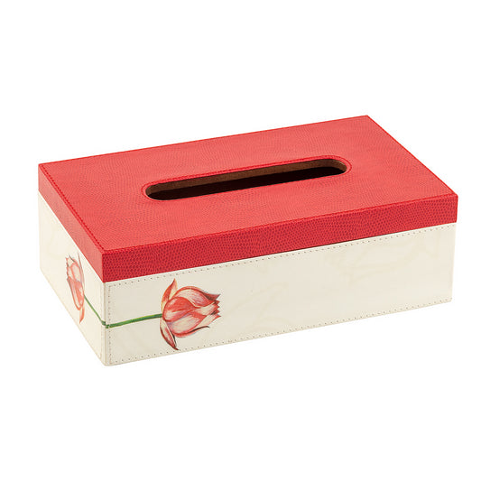 Ivory Lotus Tissue Box - Artychoke