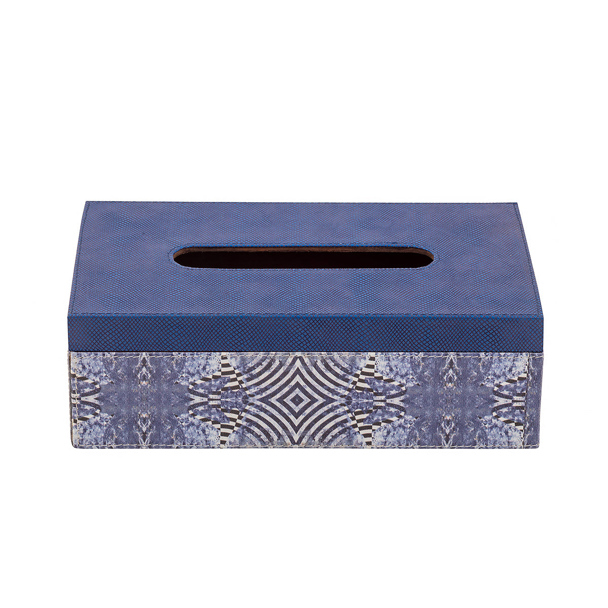 Buy Vegan Leather Blue Ballerina Tissue Box