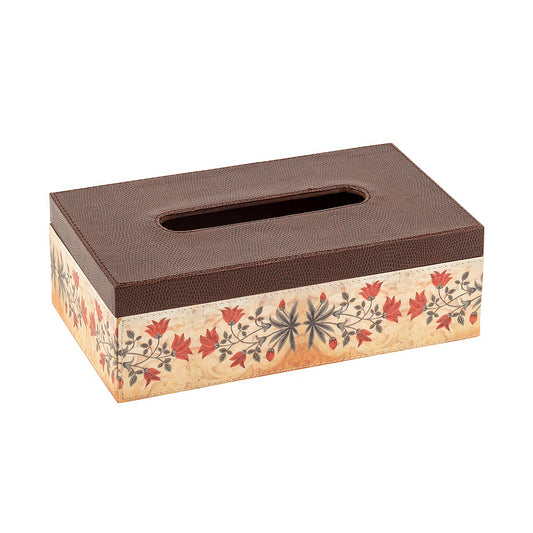 Red Motif Tissue Box - Artychoke