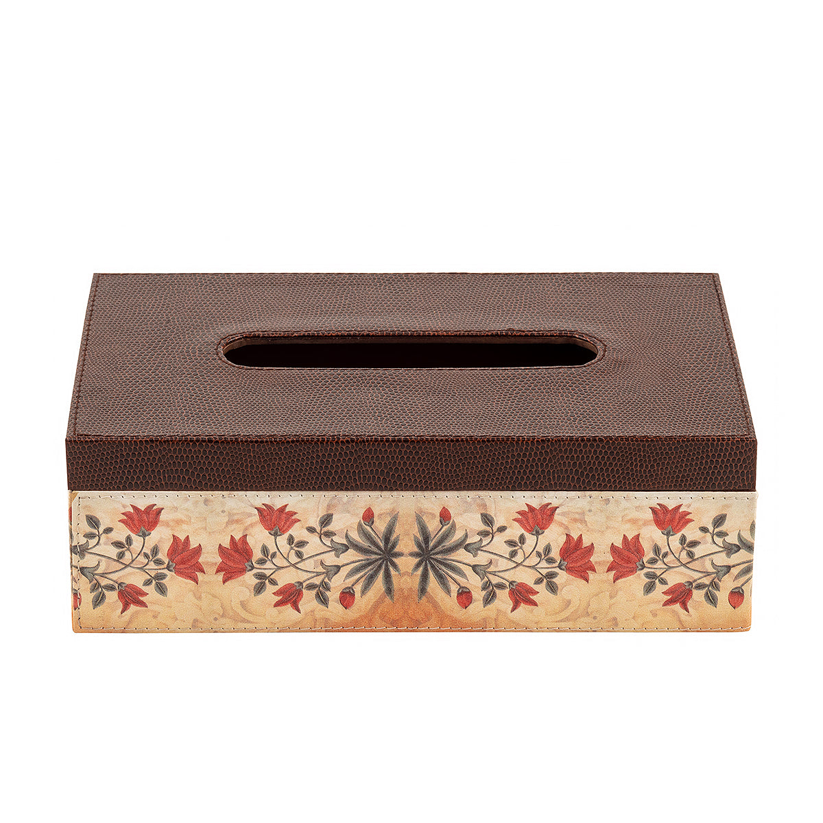 Buy Red Motif Tissue Box