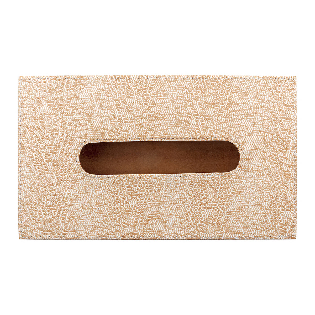 Buy Vegan Leather Quartz Tissue Box