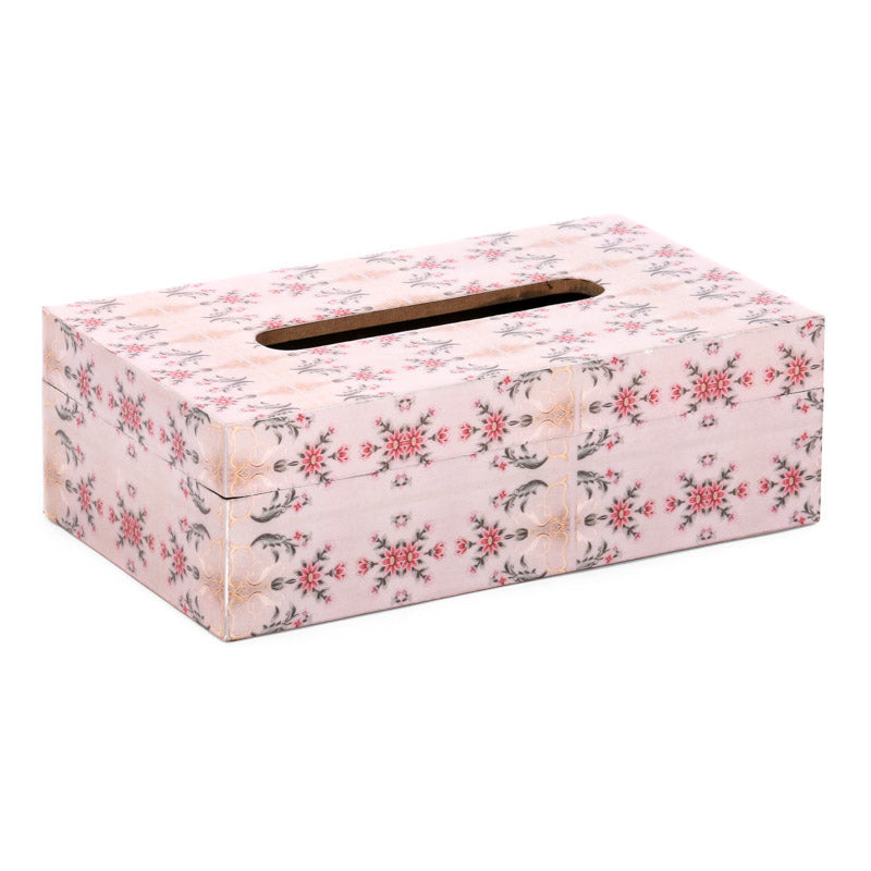 Rose Quartz Glossy Tissue Box