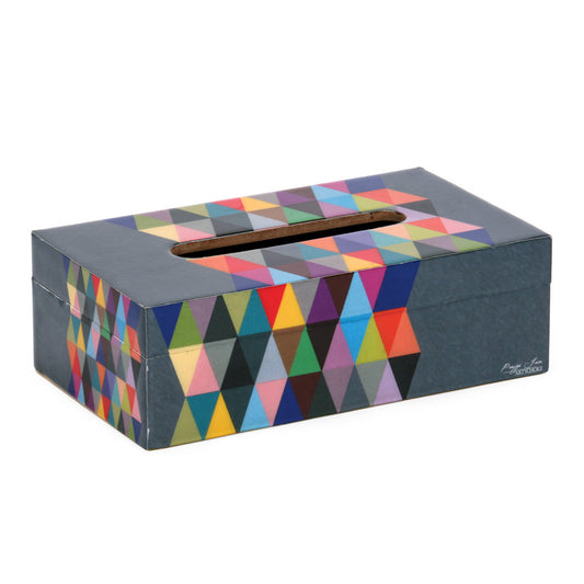 Triad Glossy Tissue Box - Artychoke