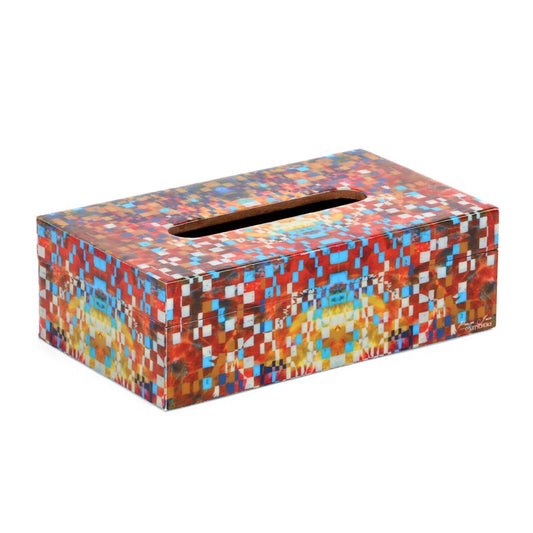 Wandering Glossy Tissue Box - Artychoke