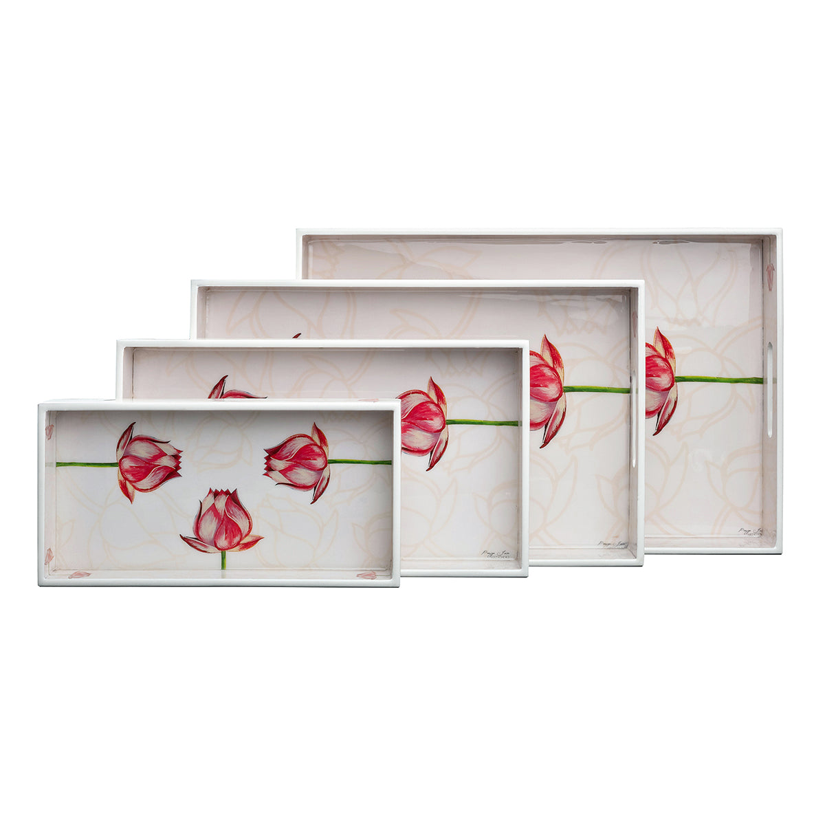 Ivory Lotus Tray
