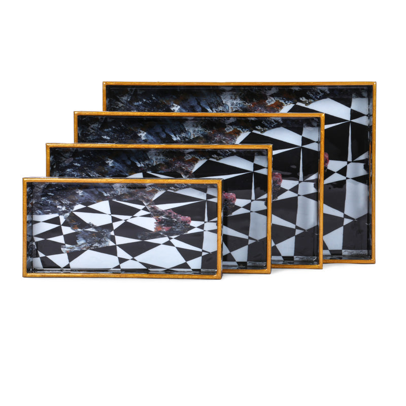 Monochrome Trays