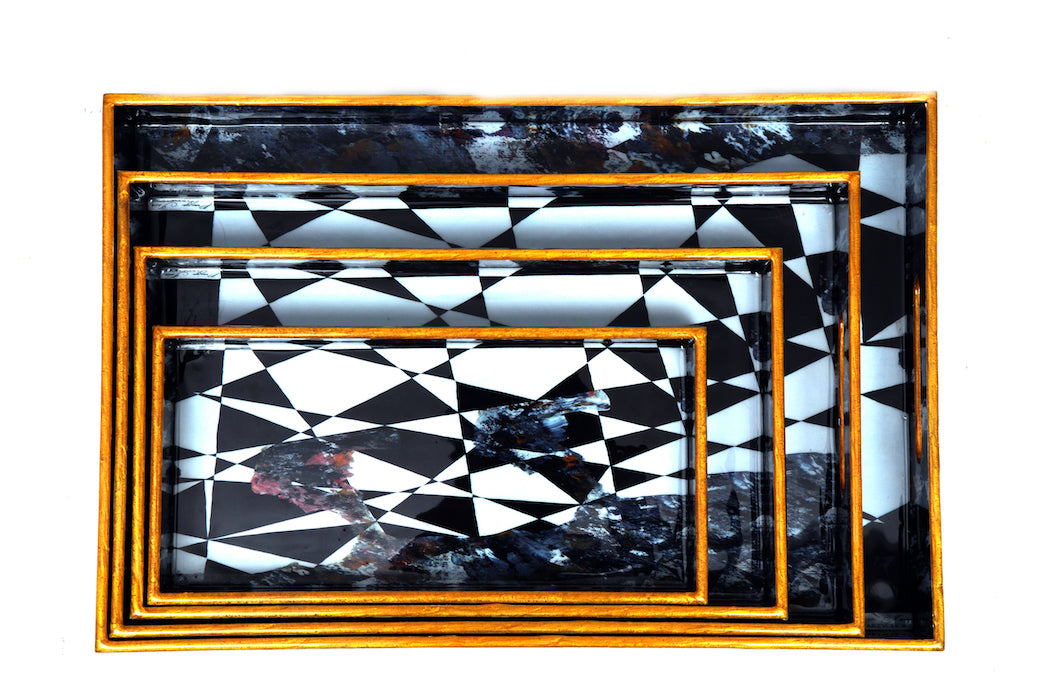 Monochrome Heat Proof & Waterproof Trays