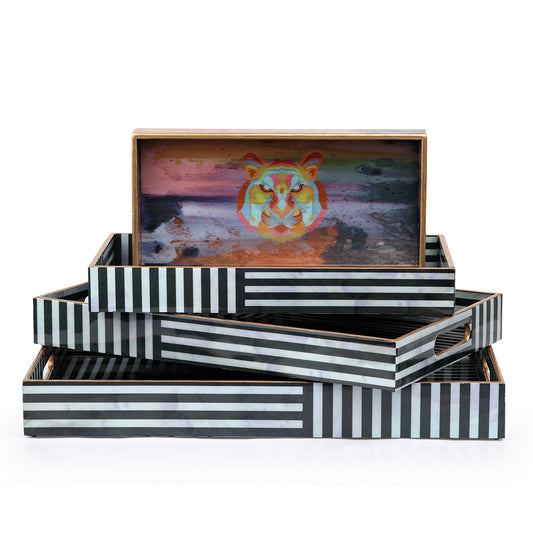 Untamed Tiger Tray - Artychoke