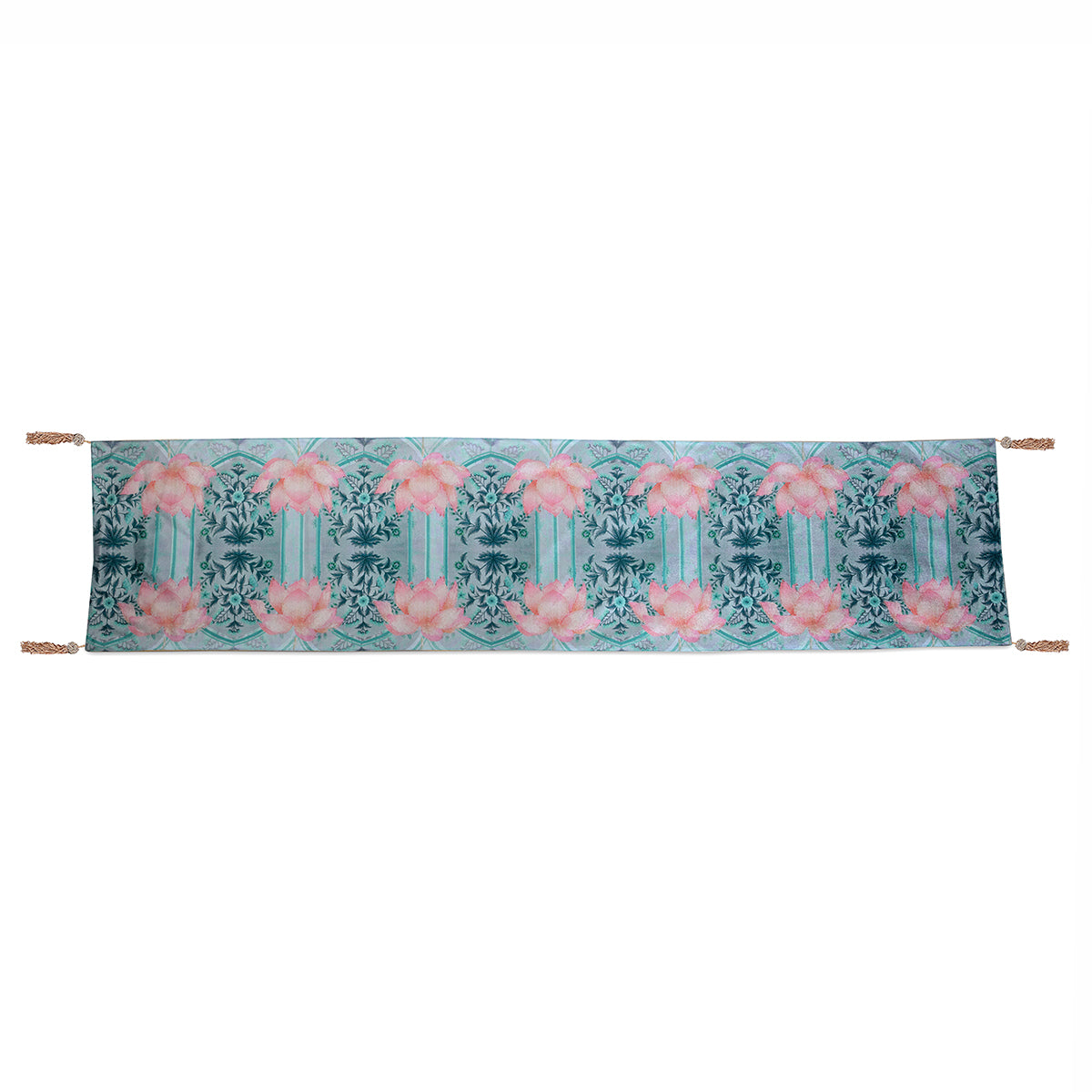 Blue Lotus Table Runner