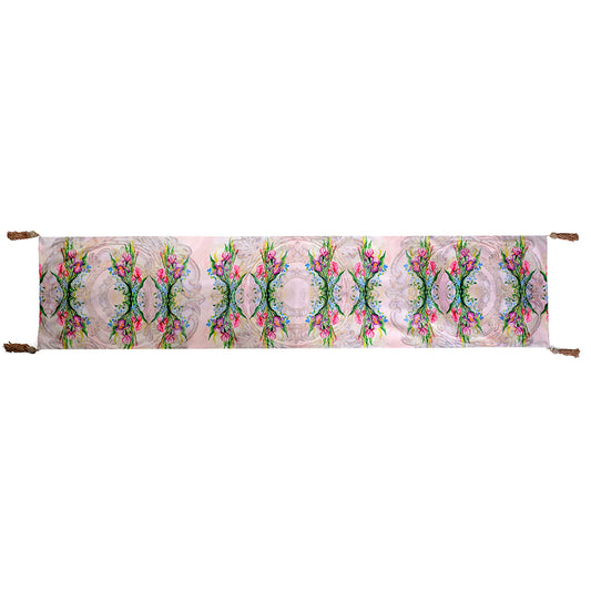 Pink Watercolor Table Runner - Artychoke