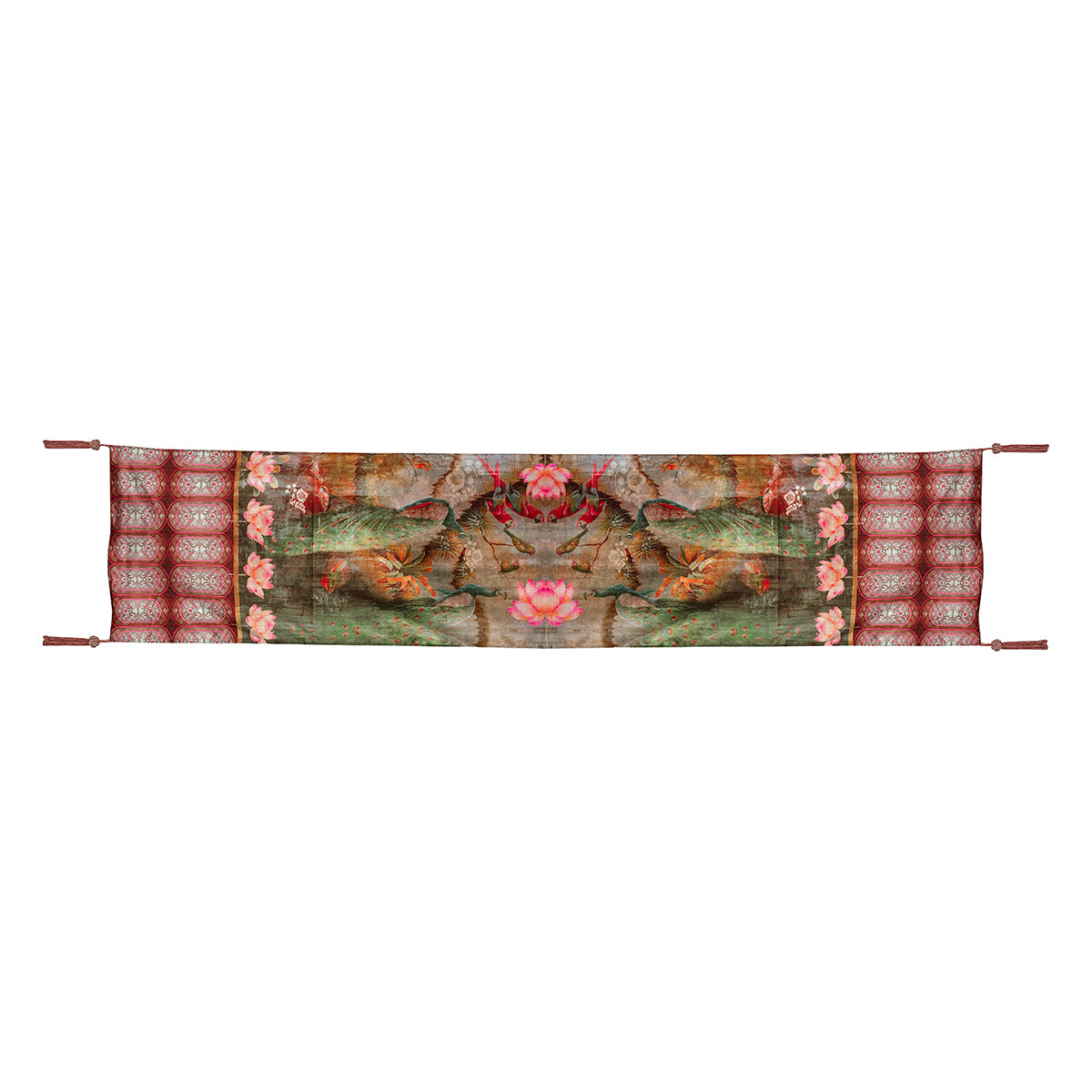 Peacock Table Runner
