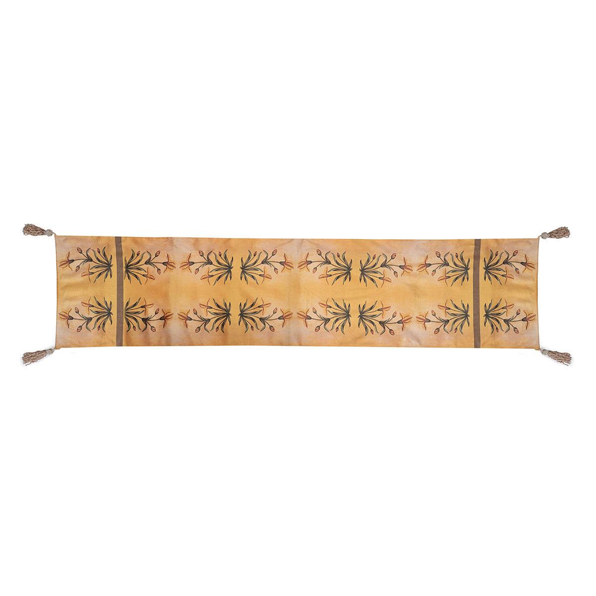 Yellow Motif Table Runner