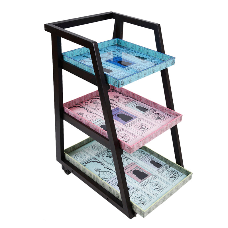 Jharoka Three Tier Trolley