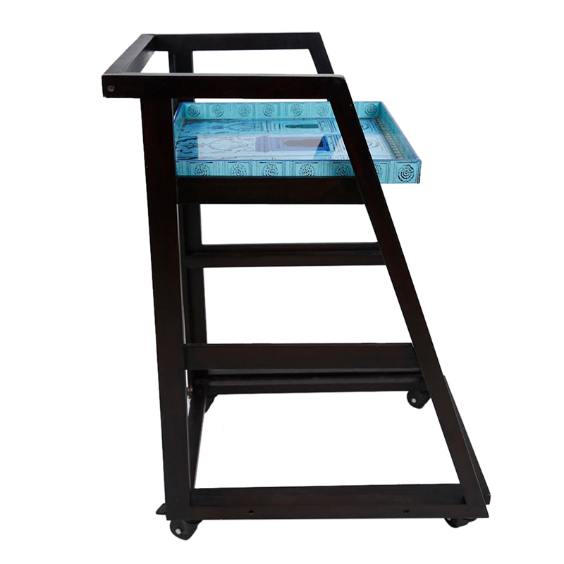 Jharoka Three Removable Trays Trolley