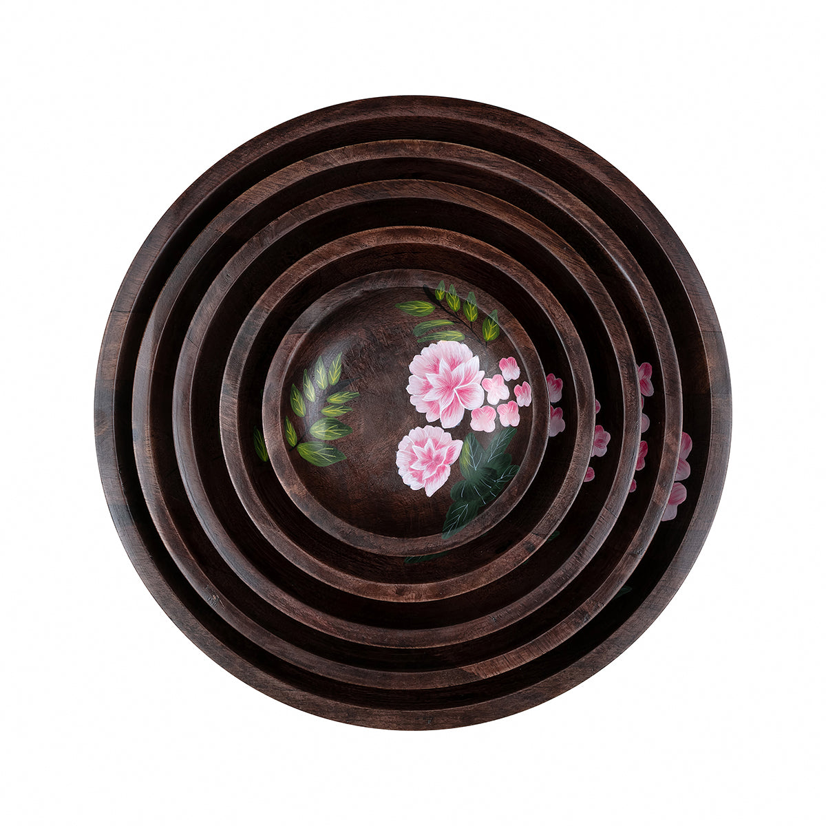 Wooden Plates Handcrafted in India