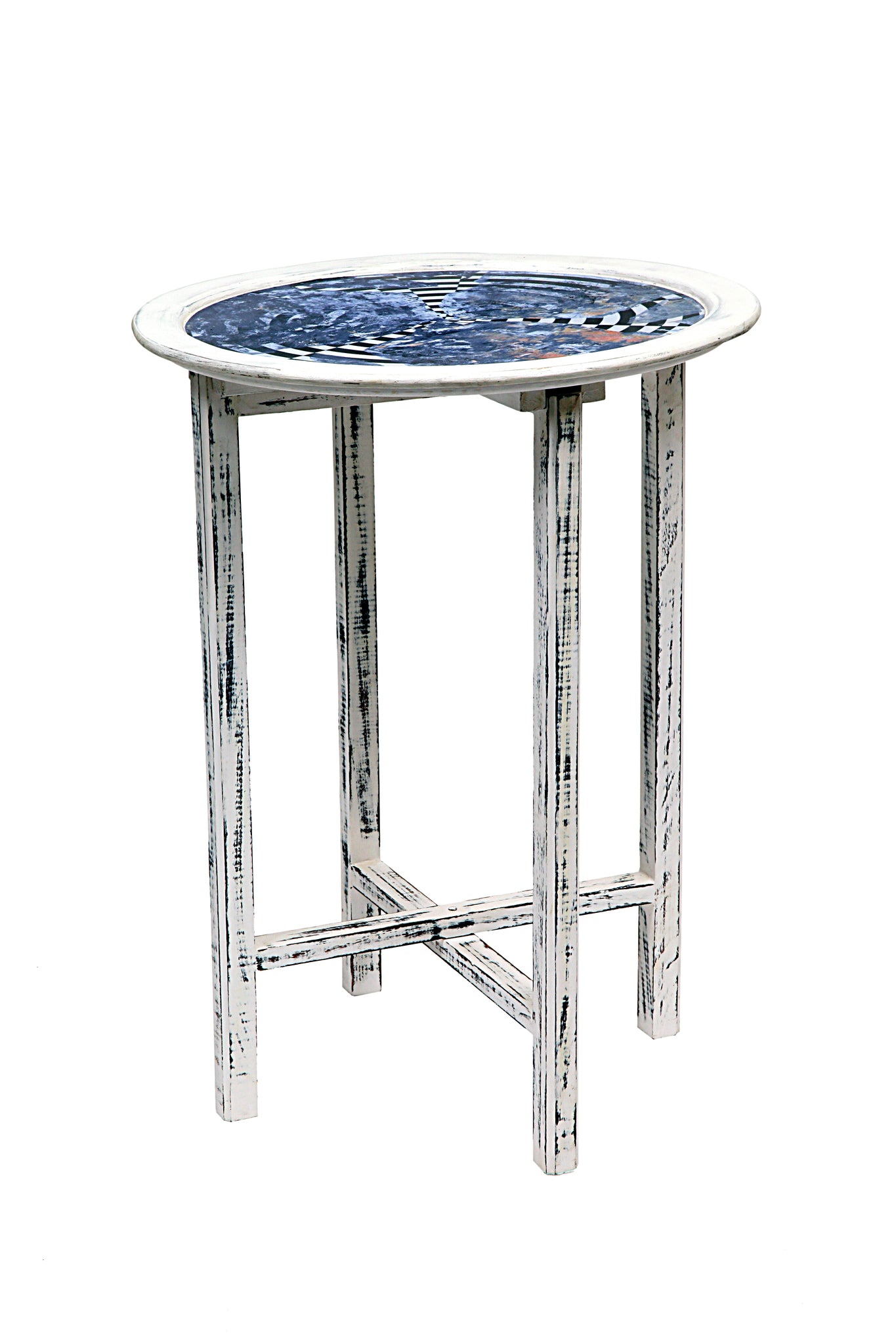 The Monochrome High Top Folding Table