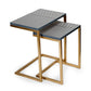 Monochrome Stripe - C Stack Table Set