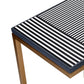 Monochrome Stripe - C Stack Table Set