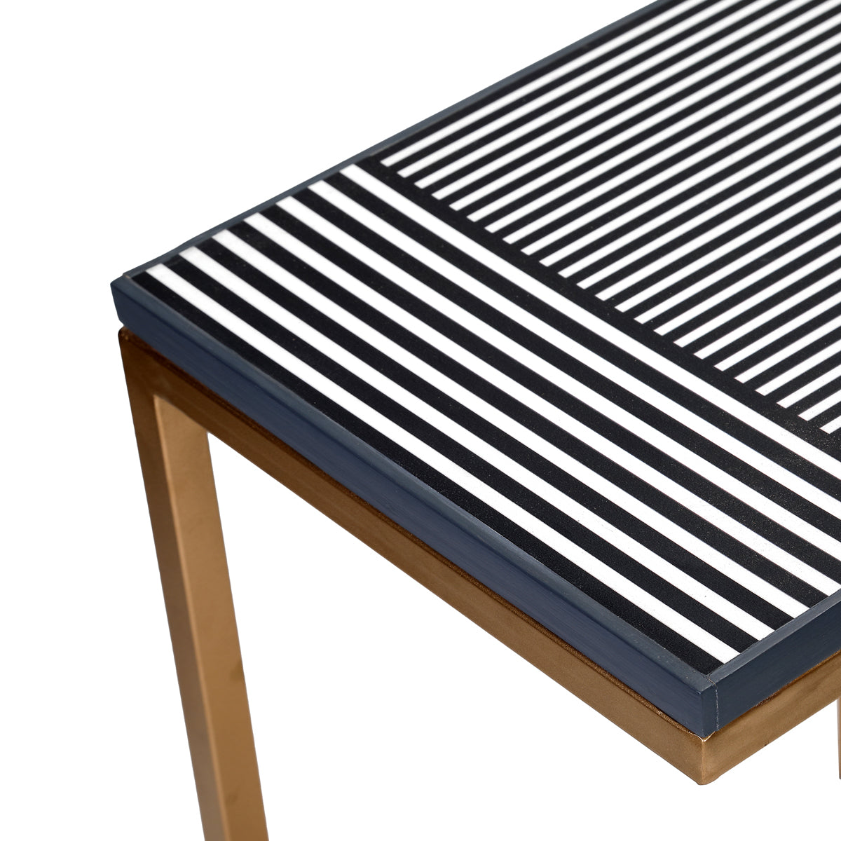 Monochrome Stripe - C Stack Table Set