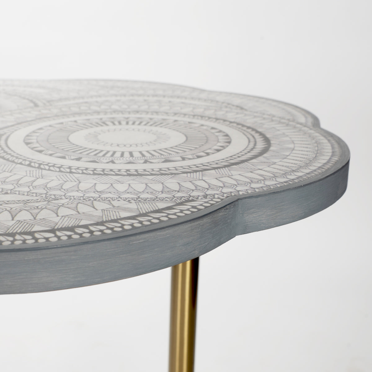 Mandala End Table