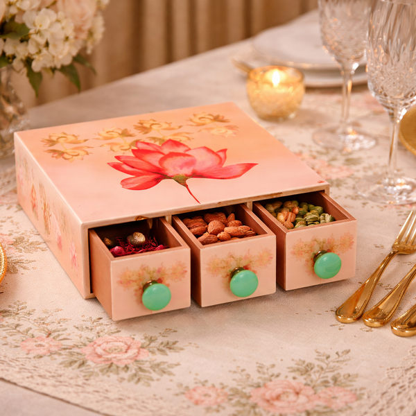 Tri-Sectional Drawer Box