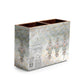 Haveli Rustic Pistachio Glossy Organiser with two compartments