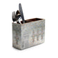 Organizer with two compartments in Rustic Pistachio Glossy 