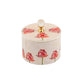 Ivory Lotus Round Box