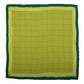 Darker green with Moss Check Pocket Square
