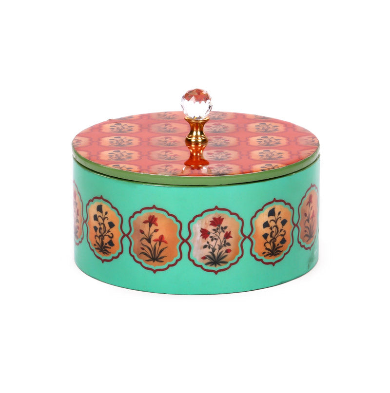 Motif Round Box