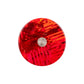 Red Strokes Round Box