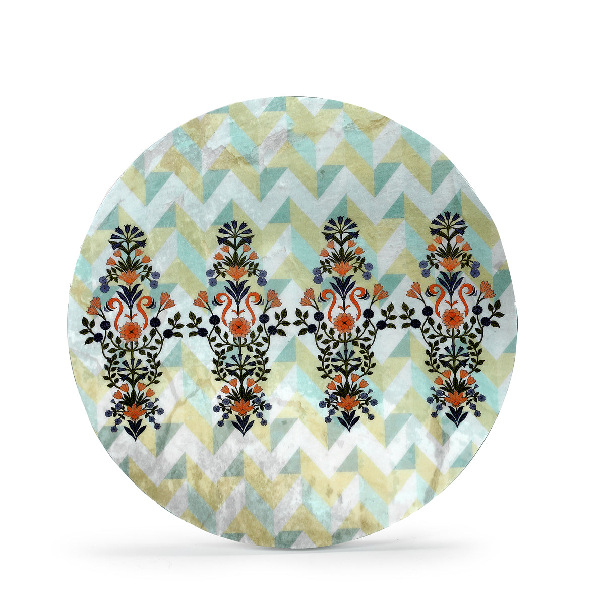 Rustic Pistachio Flowers Buffet Riser (Set of 3)