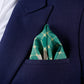 Sage blocks Pocket Square