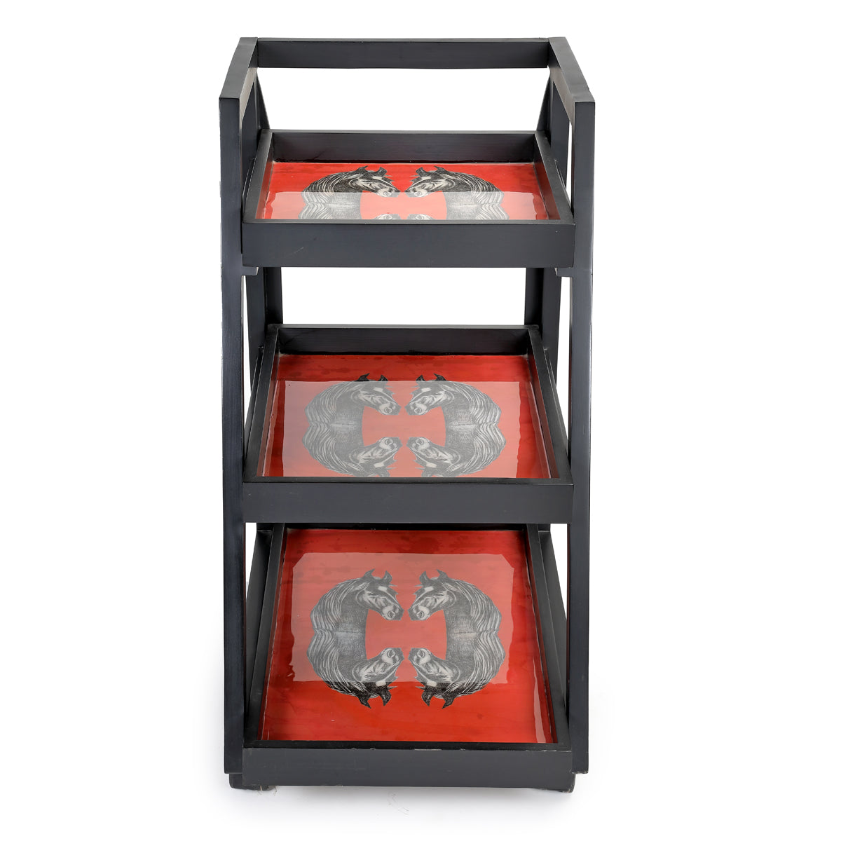 Wild Stallion Three Tier Trolley