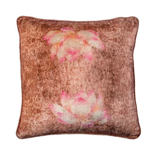 Vintage Floral Velvet Cushion Cover