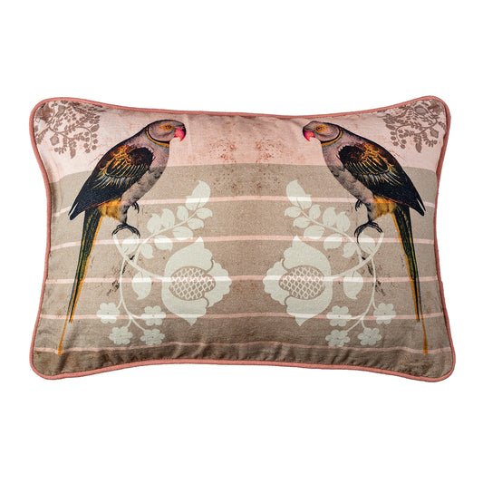 Parrot Green Rectangle Cushion Cover