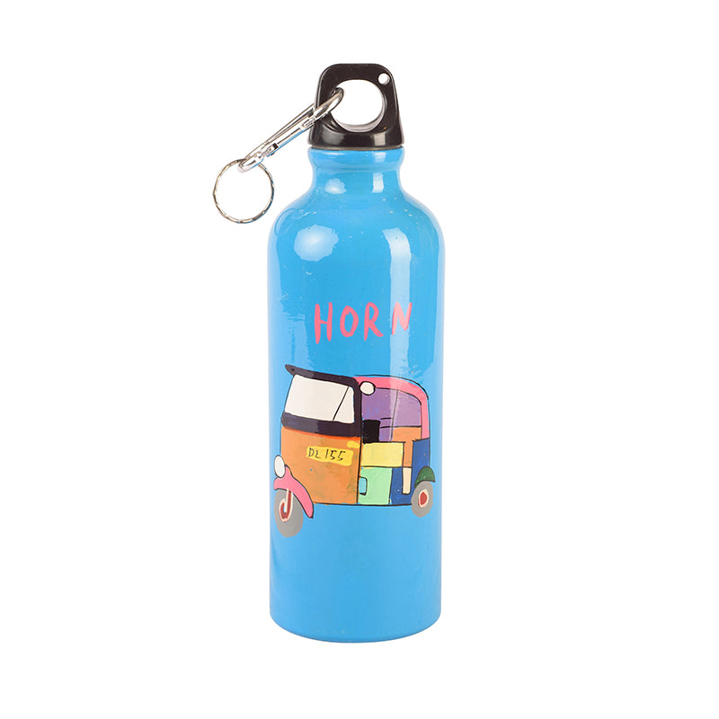 Auto Rick Blue Stainless Steel Water Bottle