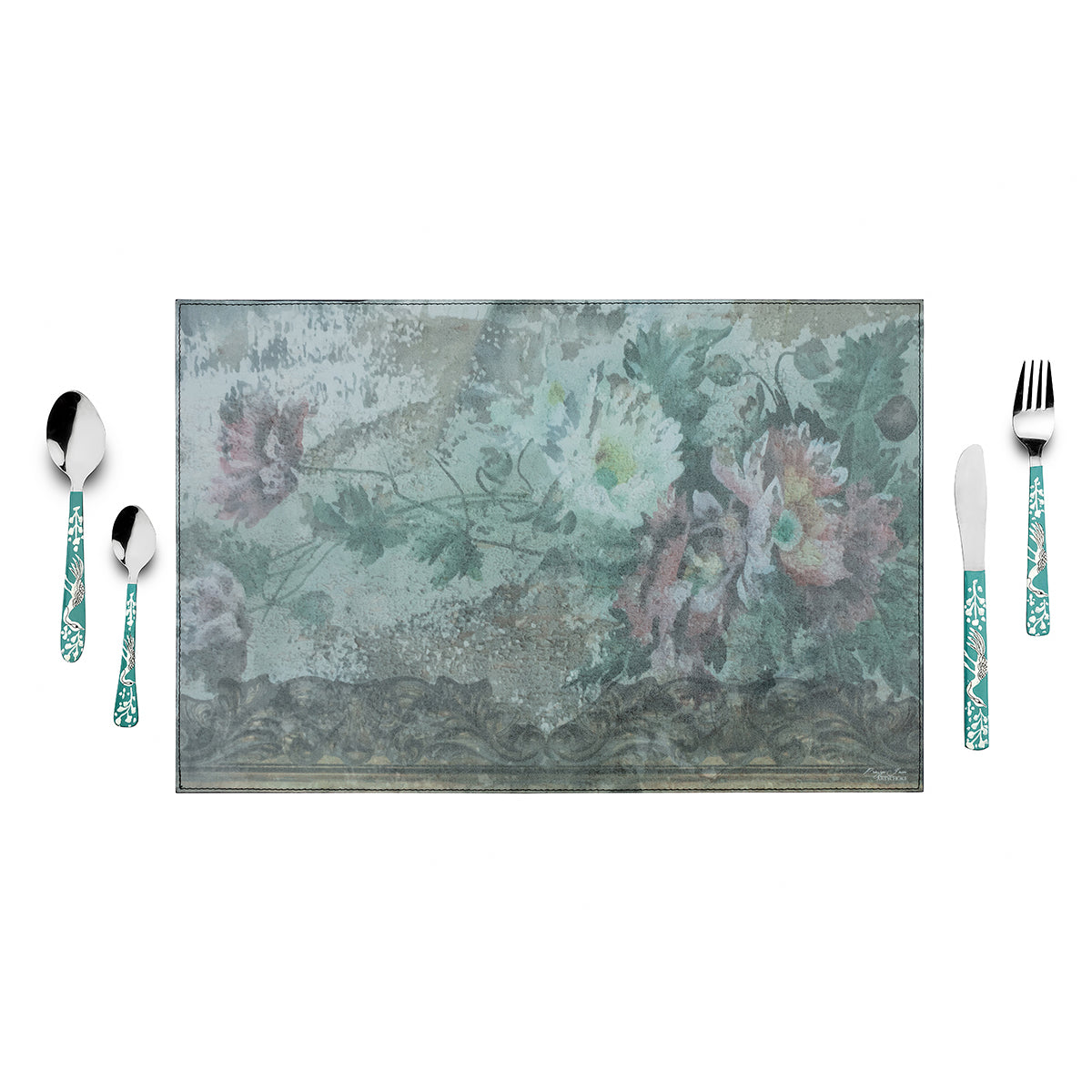 Soft Floral Table Mats