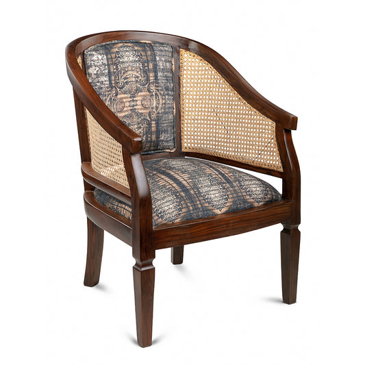 Antique Motif Cane Chair