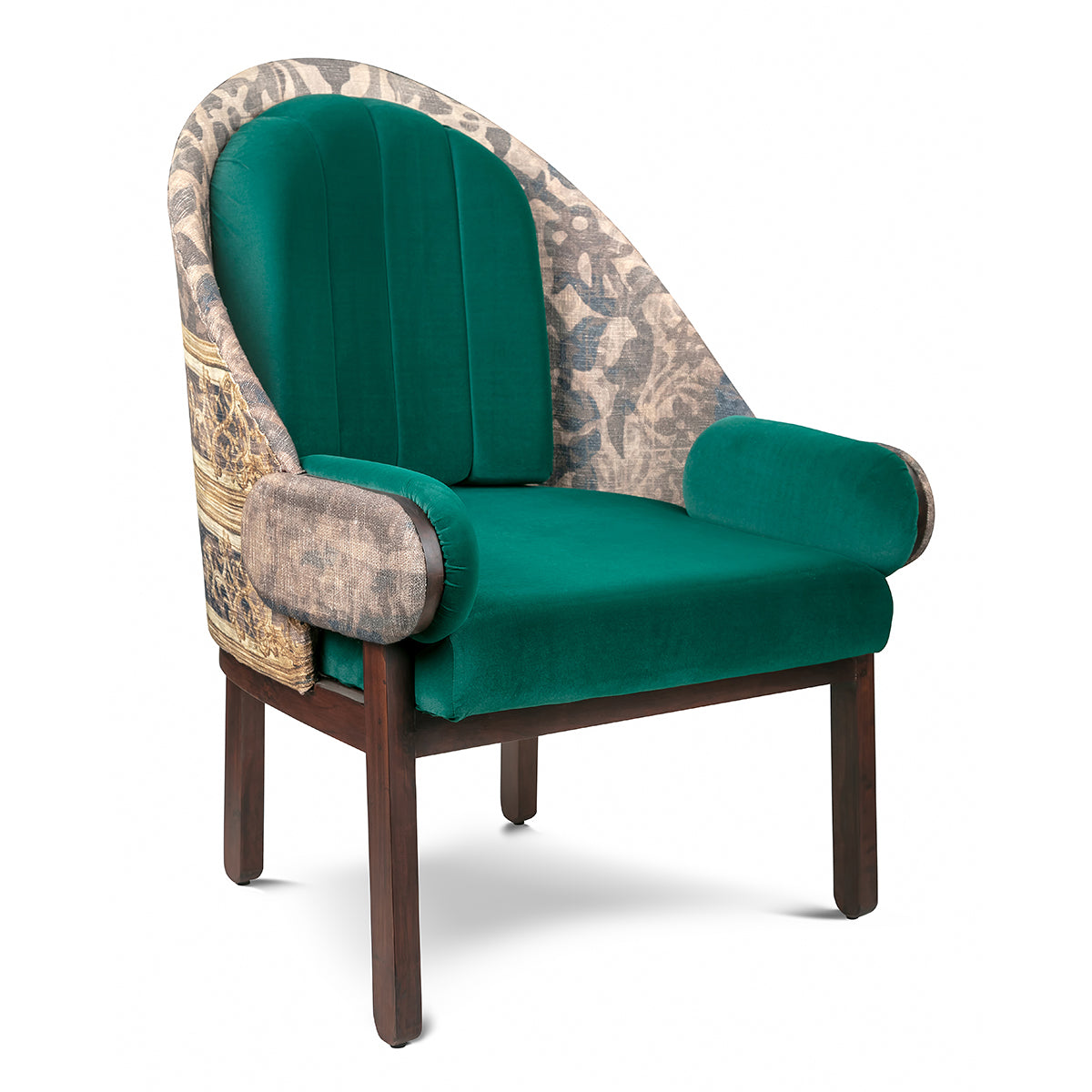 Oval Chair Vibrant Green