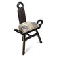 Antique Inspired Saddleback Chair