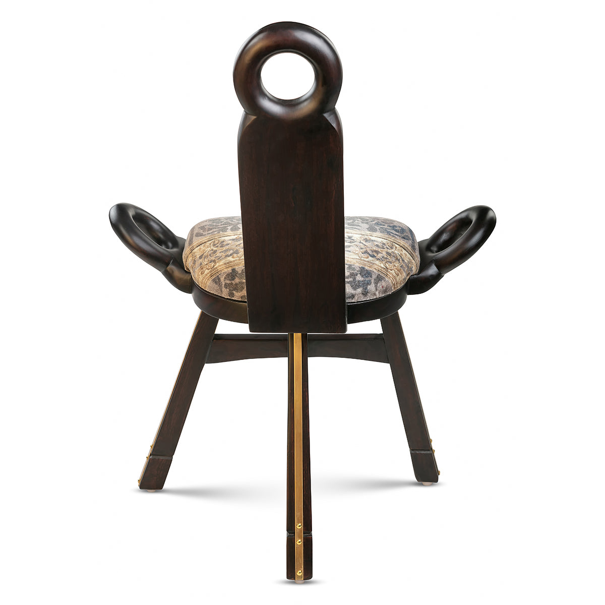 Antique Inspired Saddleback Chair