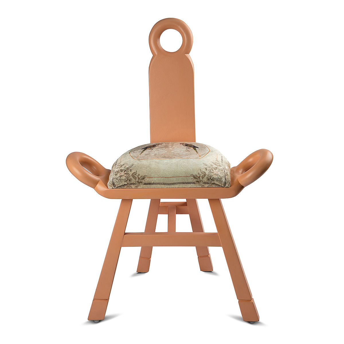 Parrot Boota Creme Saddleback Chair